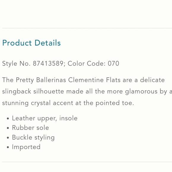 💖💖 BNIB Pretty Ballerinas Rose Gold Flats Slingback Pointed Toe Size US 7- 7½ - Picture 7 of 8